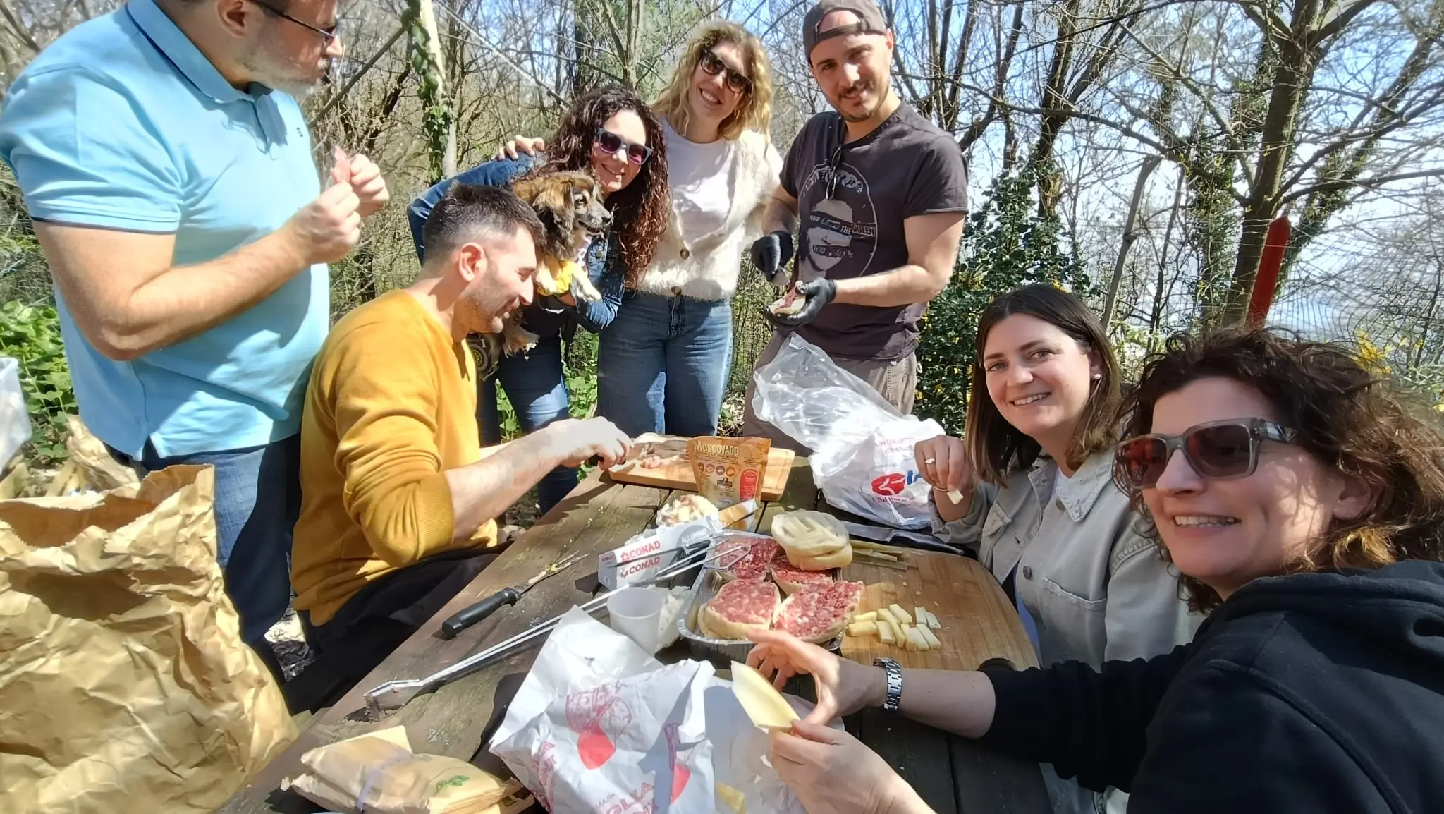 L'immancabile pranzo di Pasquetta in Maddalena