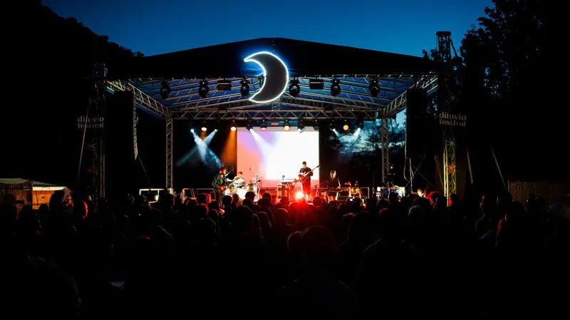 Il palco del Diluvio © www.giornaledibrescia.it