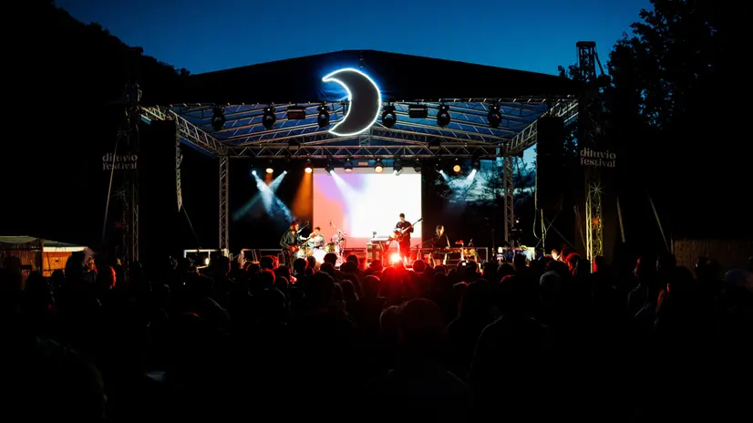 Il palco del Diluvio © www.giornaledibrescia.it