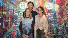 Alessandro Abba Legnazzi con Clementina e Giada Vincenzi