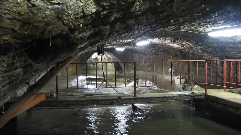 Il partitore medioevale del Serraglio, a ridosso di corso Paestro, a Brescia - © www.bresciaunderground.com