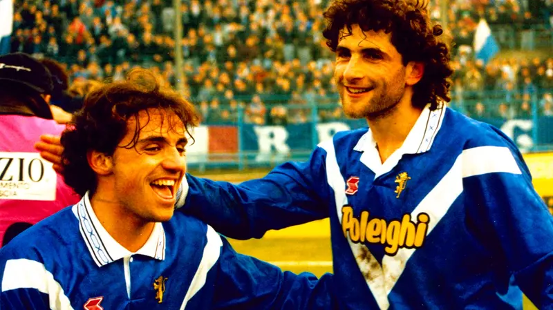 Salvatore Giunta (a destra) con Antonio Filippini