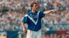 Gica Hagi ai tempi del Brescia © www.giornaledibrescia.it