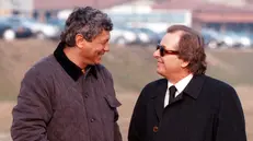 Mircea Lucescu e Gino Corioni © www.giornaledibrescia.it