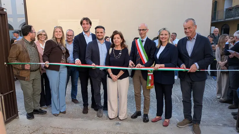L'inaugurazione del nuovo centro sociale Rivanova