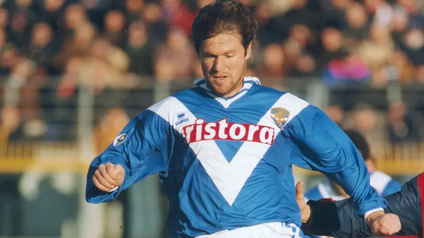 Florin Raducioiu nella sua seconda esperienza a Brescia: tornò nel 1998 - © www.giornaledibrescia.it