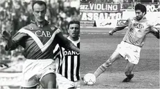 Marco Rossi e Daniele Carnasciali con la maglia del Brescia - © www.giornaledibrescia.it