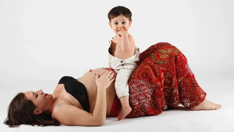 Francesca Spedini con il piccolo Michele © www.giornaledibrescia.it