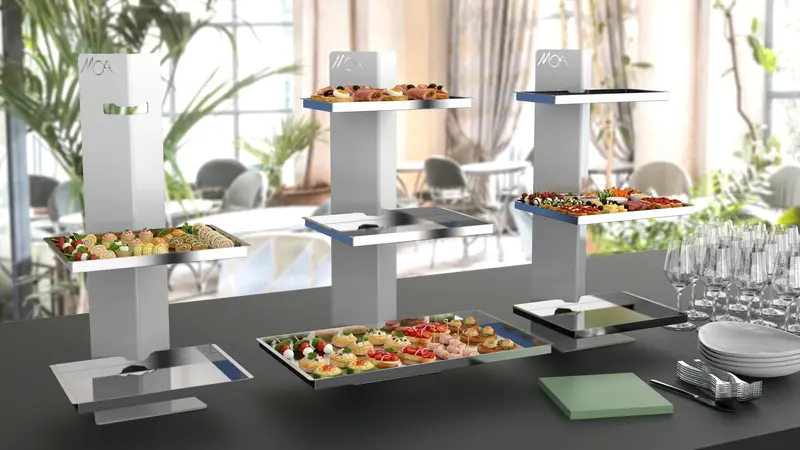 Sistemi per buffet pensati per unire estetica e funzionalità di Mori 2A
