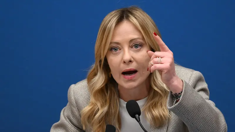 La premier Giorgia Meloni - Foto Ansa/Ettore Ferrari © www.giornaledibrescia.it