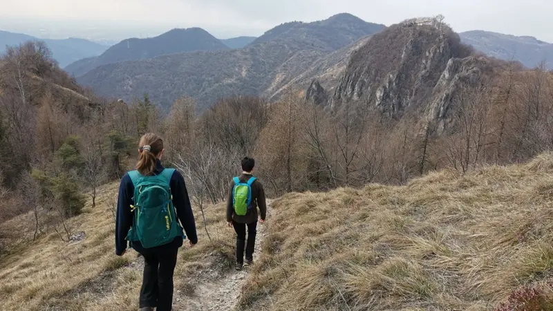 Una passeggiata suggesti verso il monte Tromet