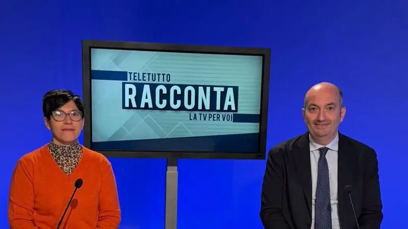 Salvatore Aversa e Donatella Demartis a Teletutto Racconta