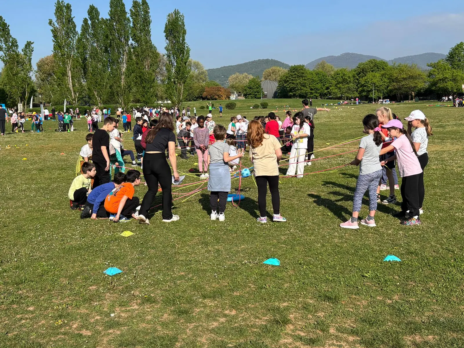 Al Parco Castelli 370 studenti per «Lo sport in gioco»