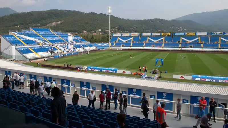 Lo stadio Mario Rigamonti - Foto New Reporter Papetti © www.giornaledibrescia.it