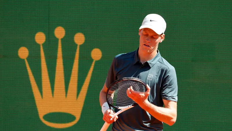 Sinnera al Montecarlo Masters - Ansa © www.giornaledibrescia.it