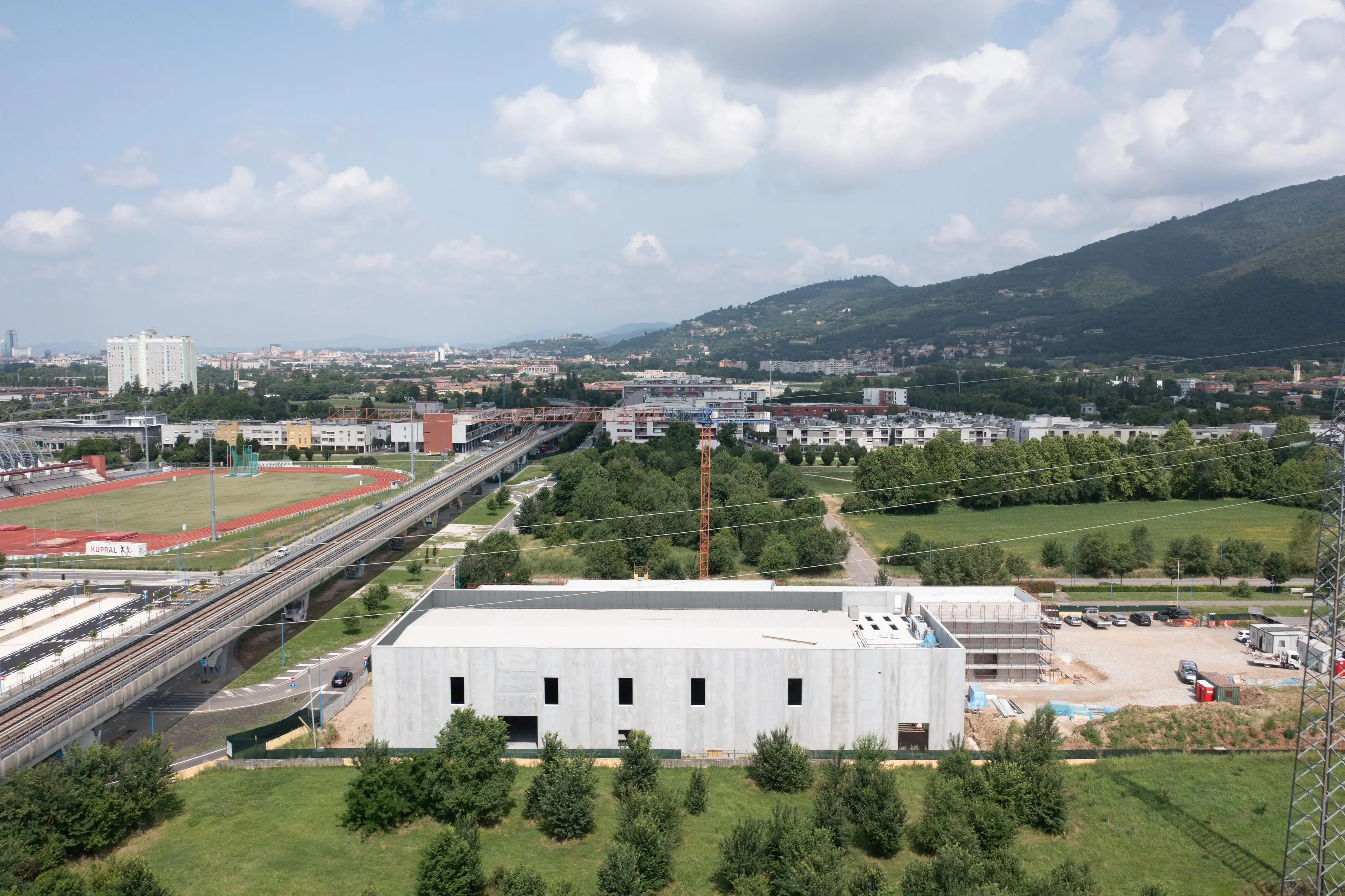 La struttura dedicata alla preparazione olimpica delle atlete della ginnastica artistica - DVArea © www.giornaledibrescia.it