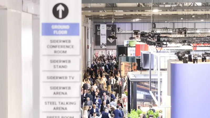 Si lavora per la nuova edizione della fiera Made in Steel - © www.giornaledibrescia.it