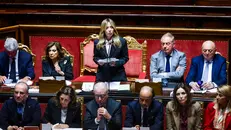 La premier Giorgia Meloni - Ansa  © www.giornaledibrescia.it