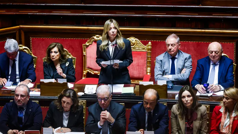 La premier Giorgia Meloni - Ansa  © www.giornaledibrescia.it