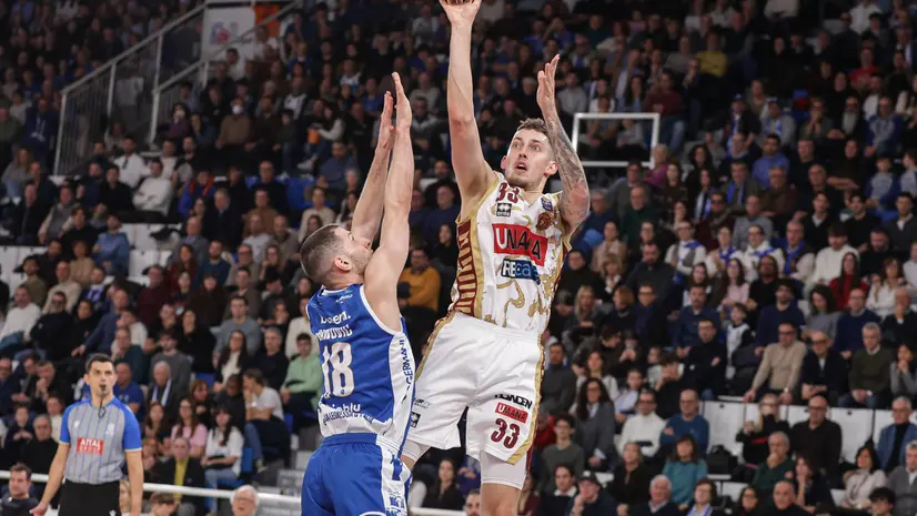 Una precedente sfida tra Brescia e Venezia - Foto New Reporter Nicoli © www.giornaledibrescia.it