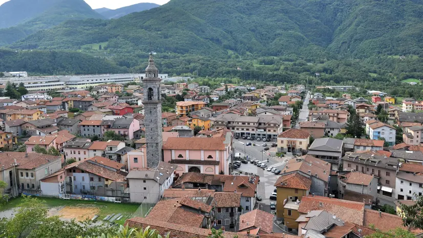 Una veduta di Berzo Inferiore
