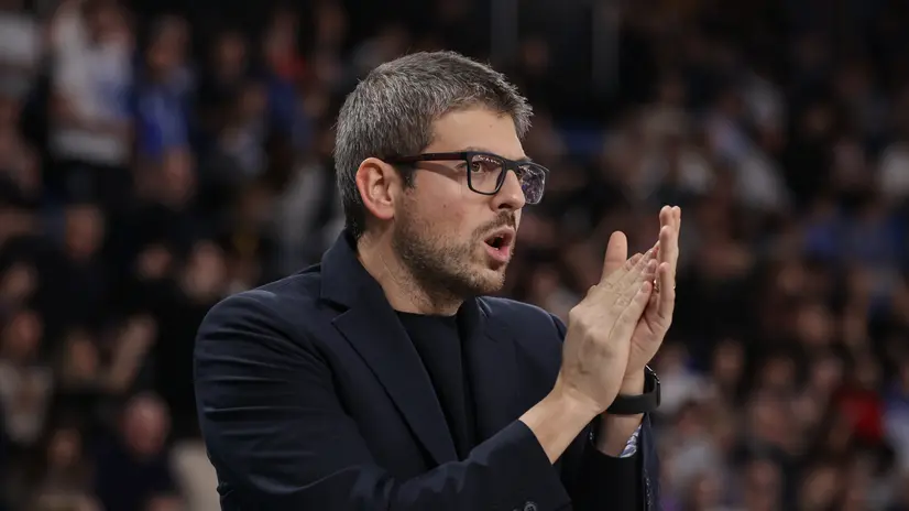 Matteo Cotelli, allenatore della Germani - © nicoli©newreporter