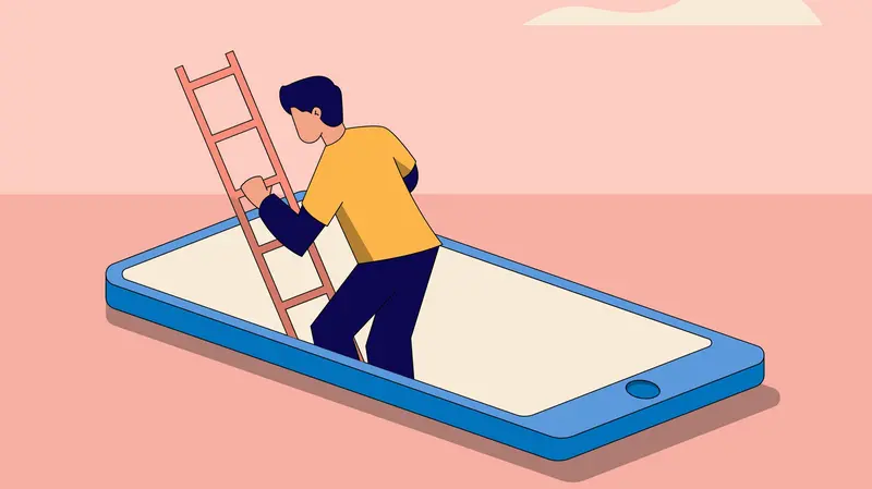Uscire dalla dipendenza da smartphone - Illustrazione di Eva Wahyuni/Unsplash