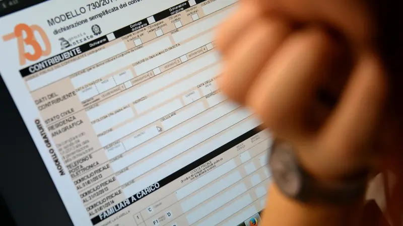 Un Modello 730 precompilato - Foto Ansa © www.giornaledibrescia.it
