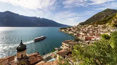 Una veduta dall'alto di Limone sul Garda - Foto Ufficio stampa Tci © www.giornaledibrescia.it