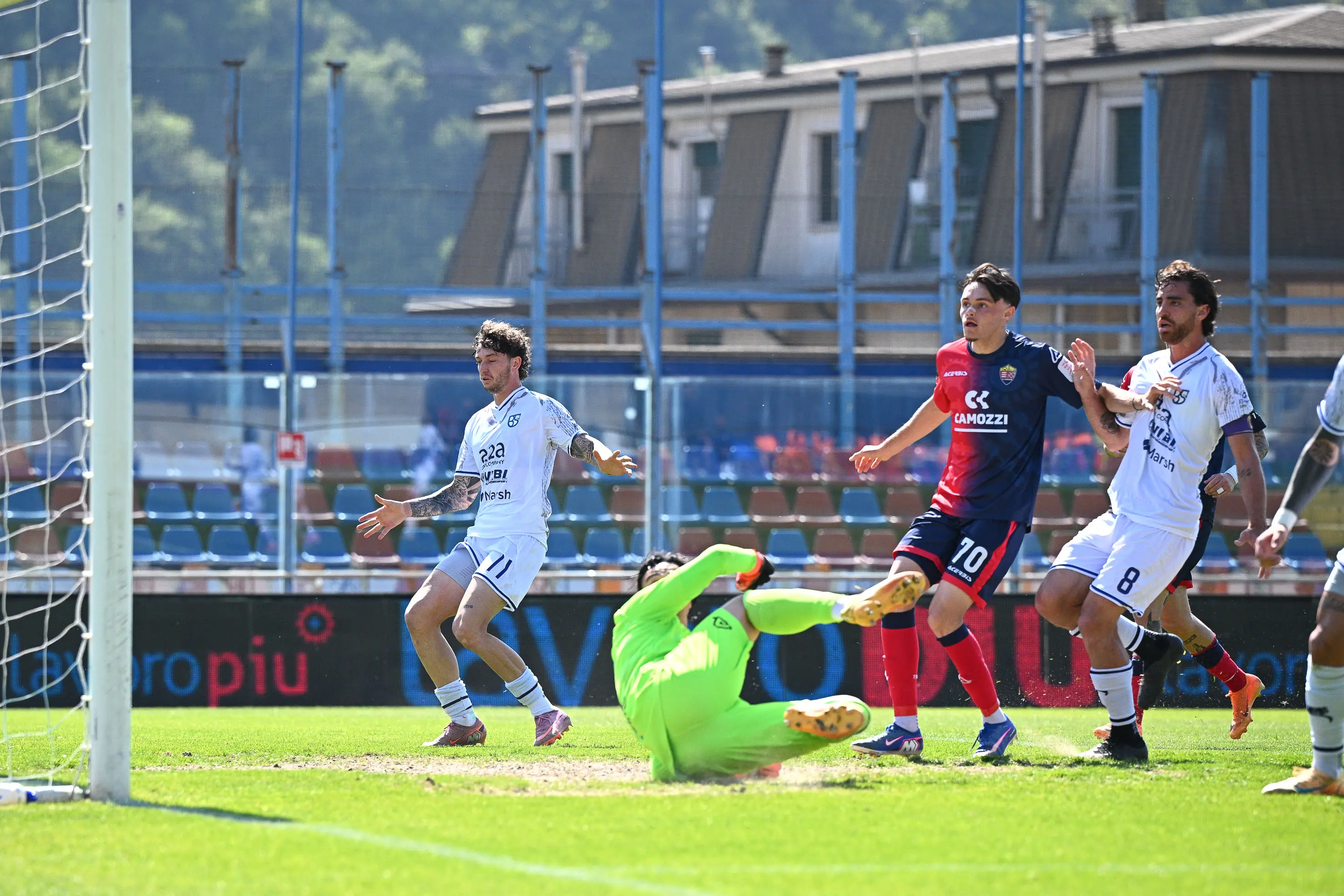 Serie C, gli scatti di Lumezzane-Union Brescia