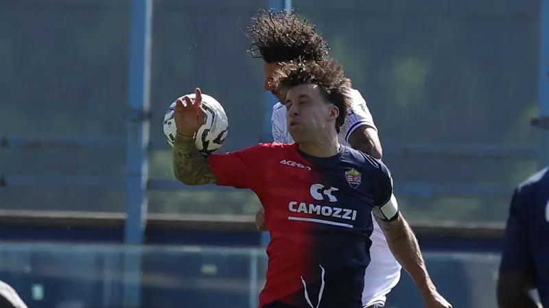 Il tocco col braccio di Moscati - Media house Union Brescia