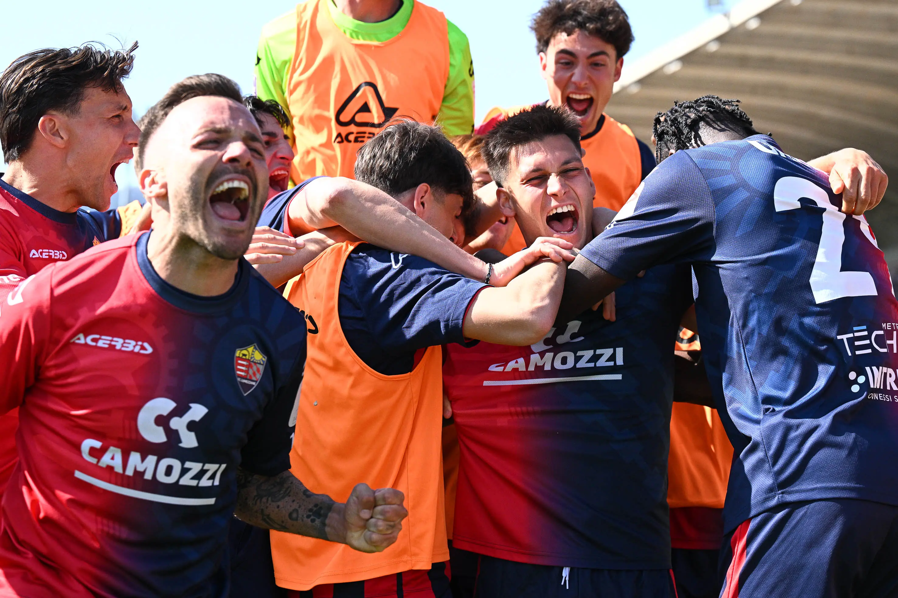 Serie C, gli scatti di Lumezzane-Union Brescia