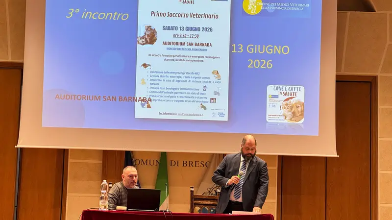 L'incontro al San Barnaba - © www.giornaledibrescia.it