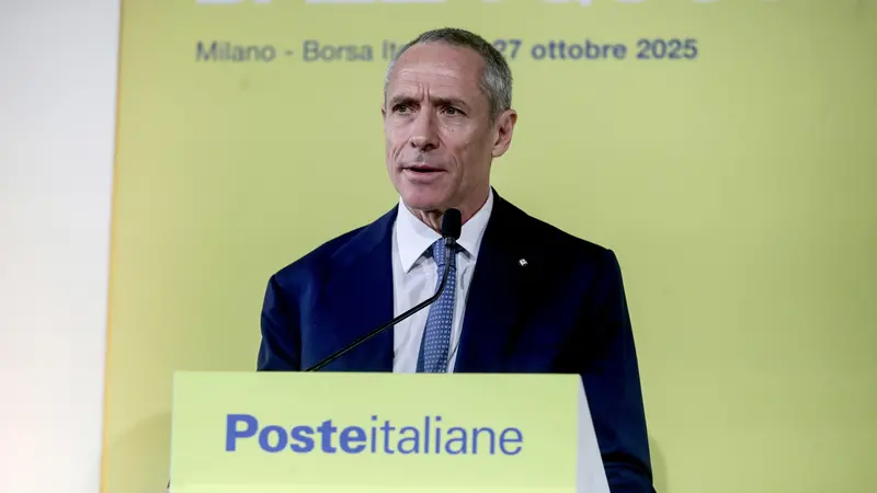 Matteo Del Fante, ad di Poste Italiane - Foto Ansa © www.giornaledibrescia.it