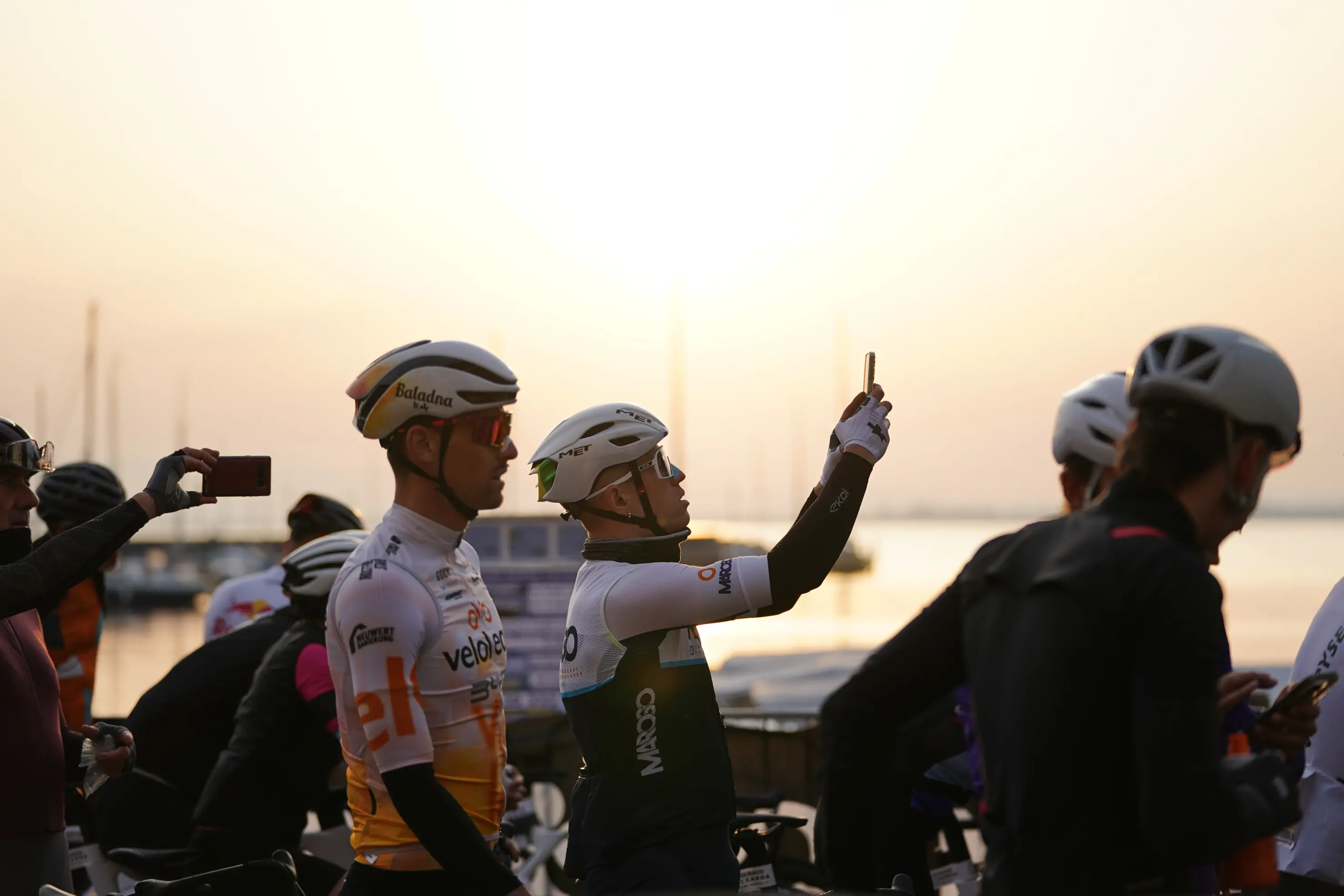 BRESCIA SPORT CICLISMO DESENZANO DEL GARDA COLNAGO CYCLING FESTIVAL 2026 GRANFONDO E MEDIOFONDO NELLA FOTO GRIGLIA DI PARTENZA 12-04-2026 perteghella@newreporter