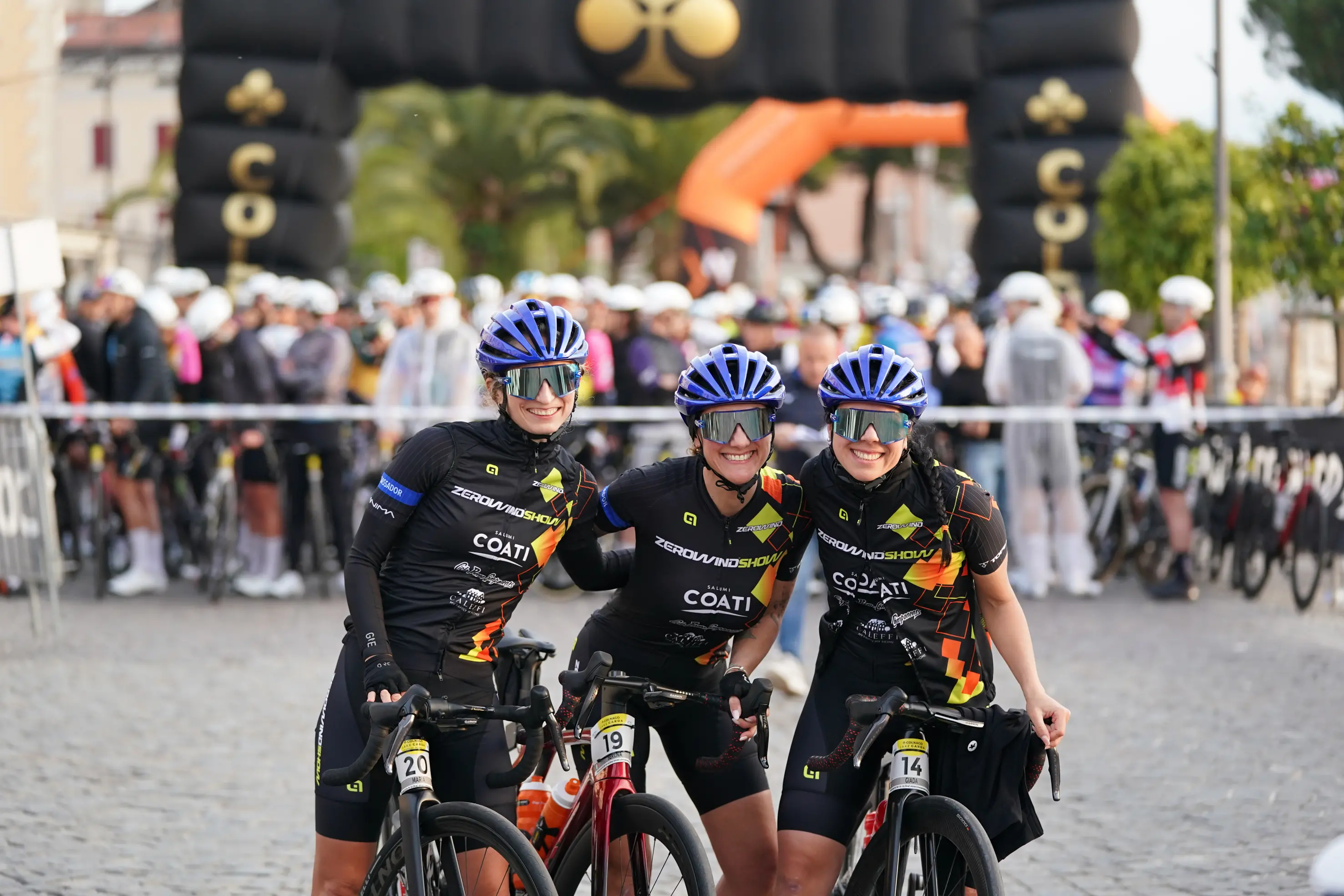 BRESCIA SPORT CICLISMO DESENZANO DEL GARDA COLNAGO CYCLING FESTIVAL 2026 GRANFONDO E MEDIOFONDO NELLA FOTO GRIGLIA DI PARTENZA 12-04-2026 perteghella@newreporter