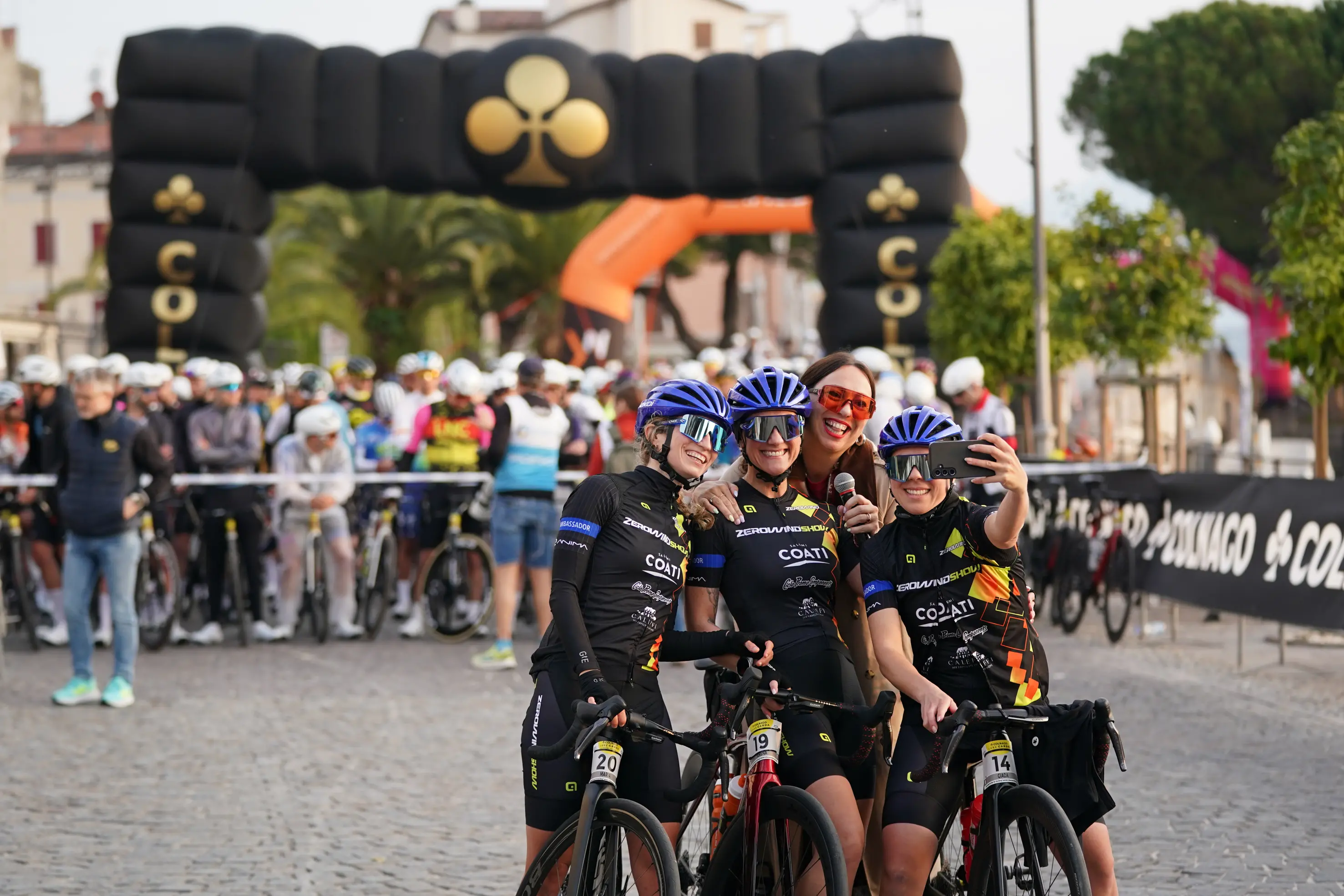 BRESCIA SPORT CICLISMO DESENZANO DEL GARDA COLNAGO CYCLING FESTIVAL 2026 GRANFONDO E MEDIOFONDO NELLA FOTO GRIGLIA DI PARTENZA 12-04-2026 perteghella@newreporter