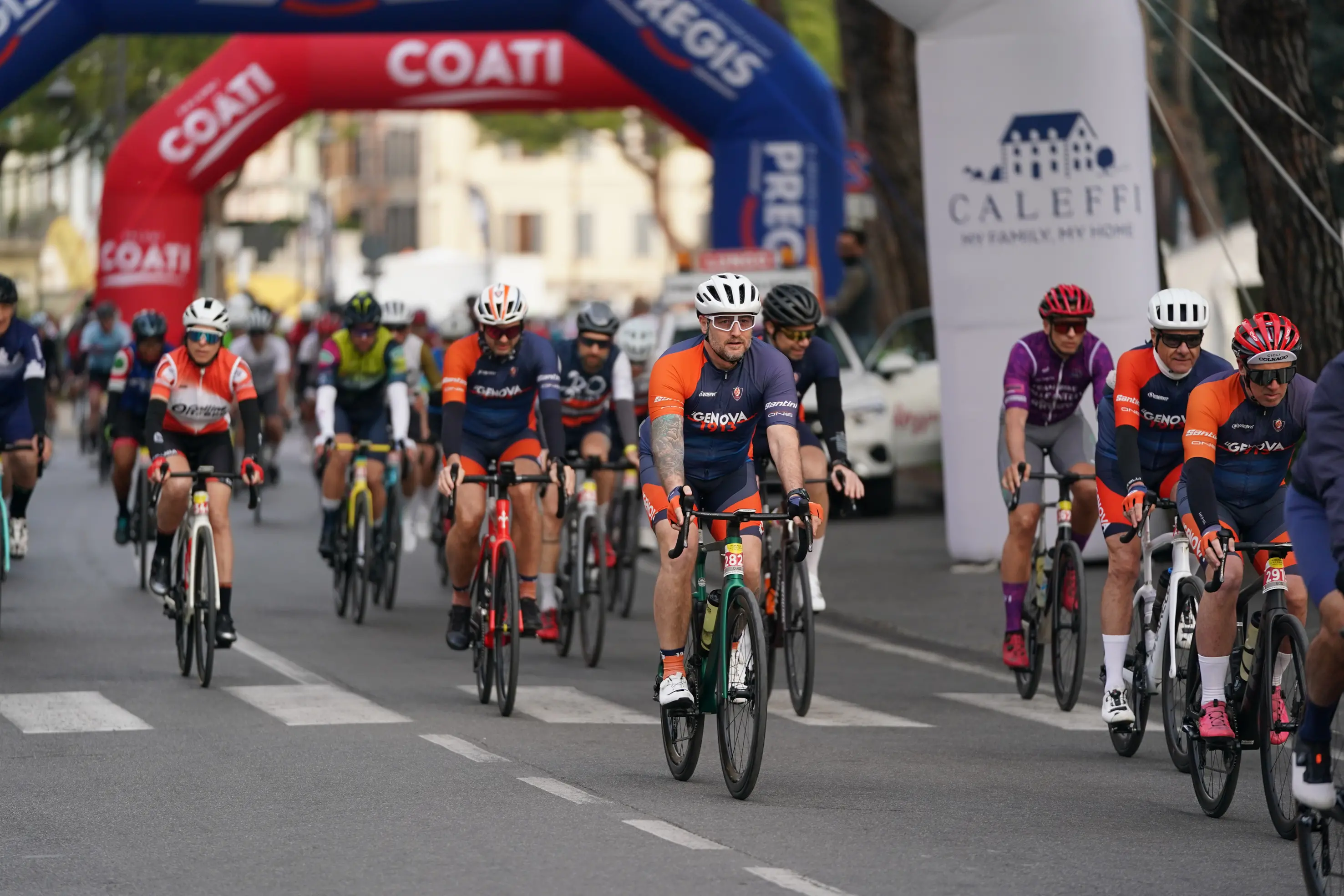 BRESCIA SPORT CICLISMO DESENZANO DEL GARDA COLNAGO CYCLING FESTIVAL 2026 GRANFONDO E MEDIOFONDO NELLA FOTO UN MOMENTO DELLA GARA 12-04-2026 perteghella@newreporter