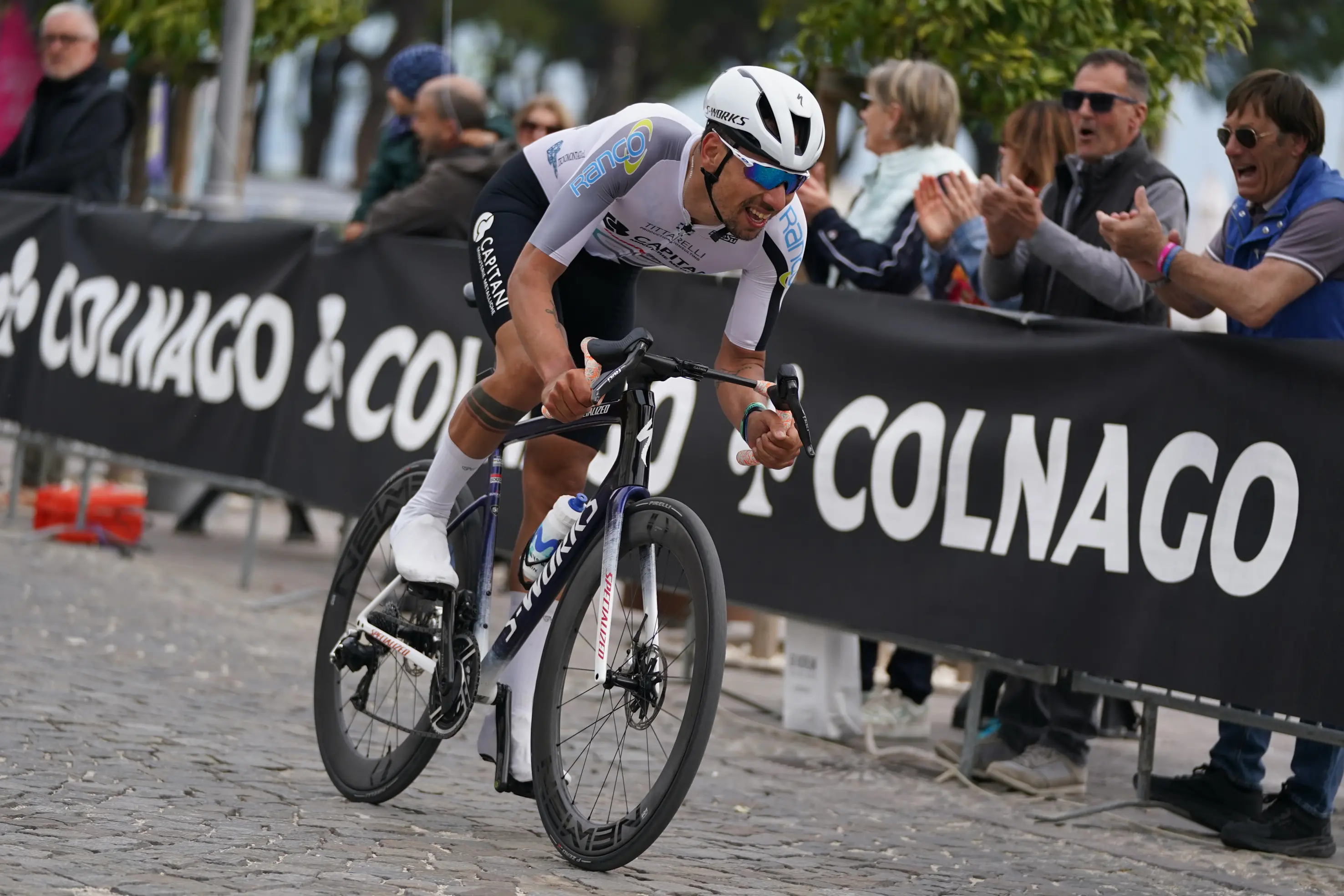 BRESCIA SPORT CICLISMO DESENZANO DEL GARDA COLNAGO CYCLING FESTIVAL 2026 GRANFONDO E MEDIOFONDO NELLA FOTO VINCITORE MEDIOFONDO 12-04-2026 perteghella@newreporter