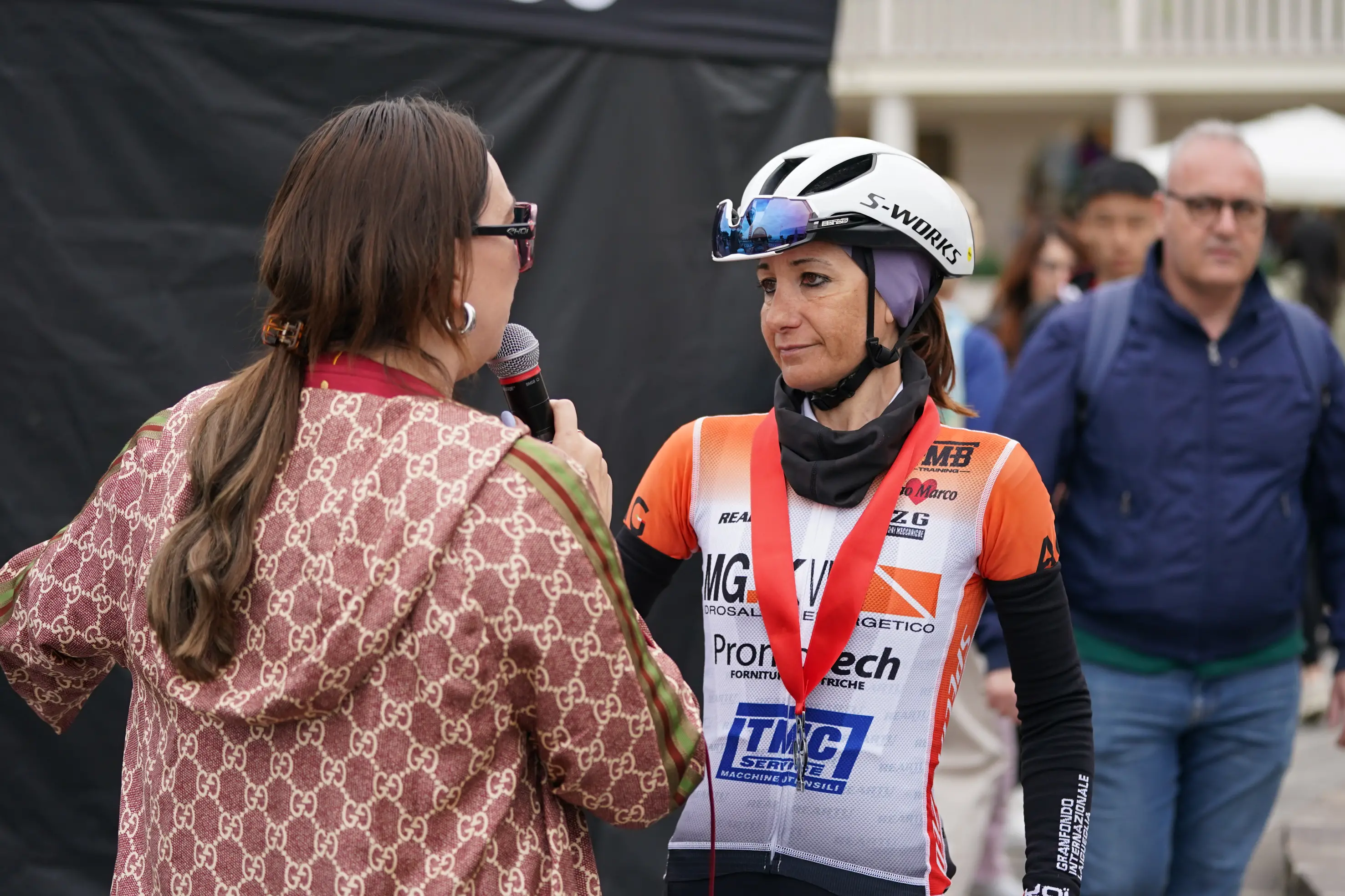 BRESCIA SPORT CICLISMO DESENZANO DEL GARDA COLNAGO CYCLING FESTIVAL 2026 GRANFONDO E MEDIOFONDO NELLA FOTO VINCITRICE GRANFONDO FEMMINILE 12-04-2026 perteghella@newreporter