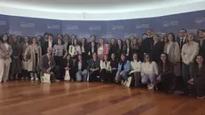 Alcuni dei nuovi iscritti all'Ordine dei Medici - © www.giornaledibrescia.it