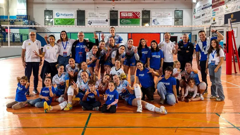 Il Brescia Volley continua a inseguire il secondo posto - Foto Romano