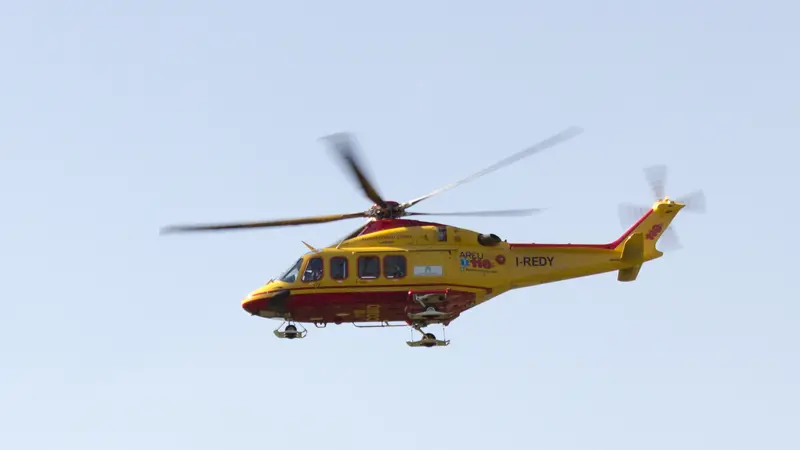 L'elisoccorso - © www.giornaledibrescia.it