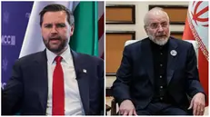 ll vicepresidente degli Stati Uniti JD Vance e il presidente del Parlamento iraniano Mohammad Bagher Ghalibaf - - Foto Epa © www.giornaledibrescia.it