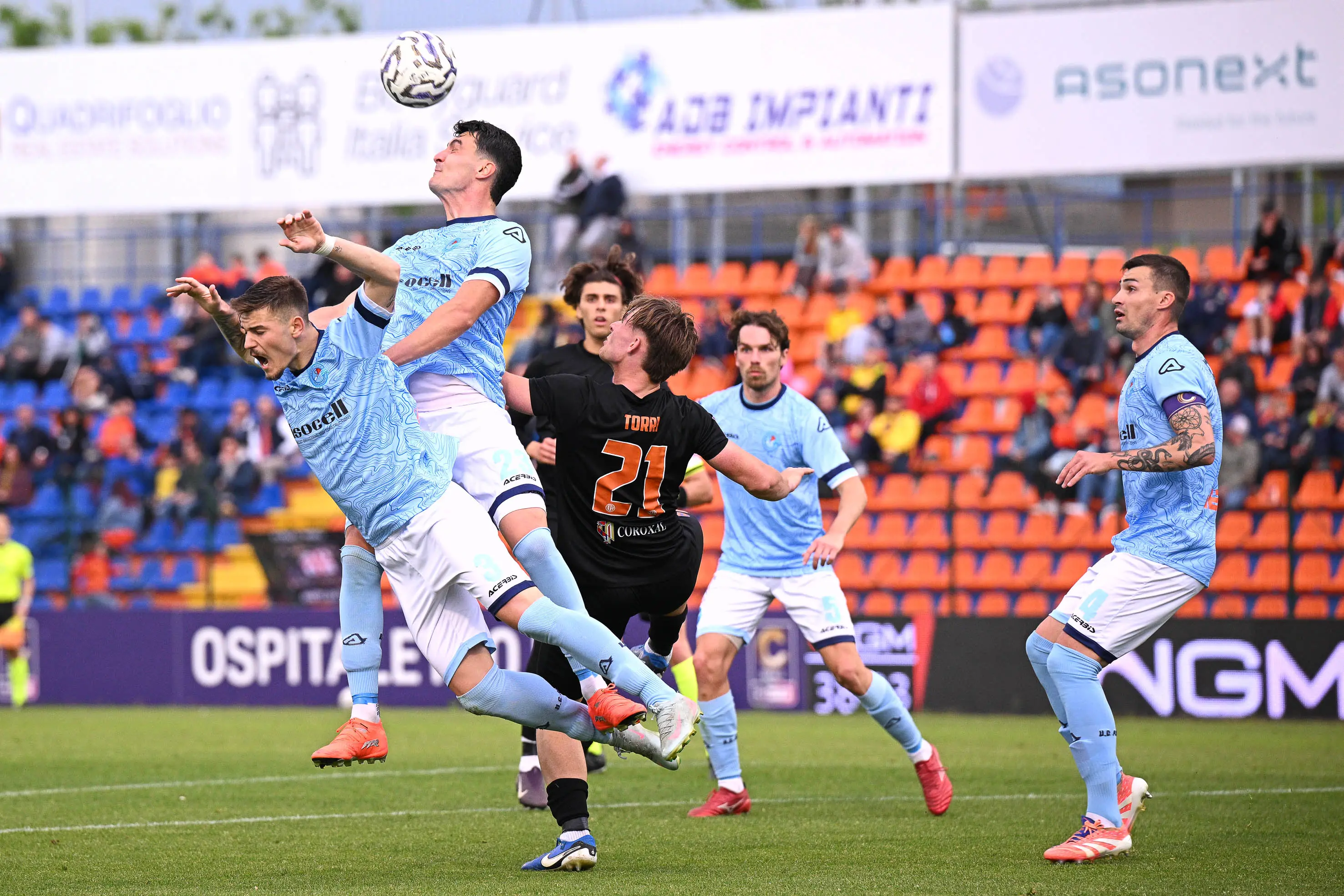 Serie C, gli scatti di Ospitaletto-AlbinoLeffe