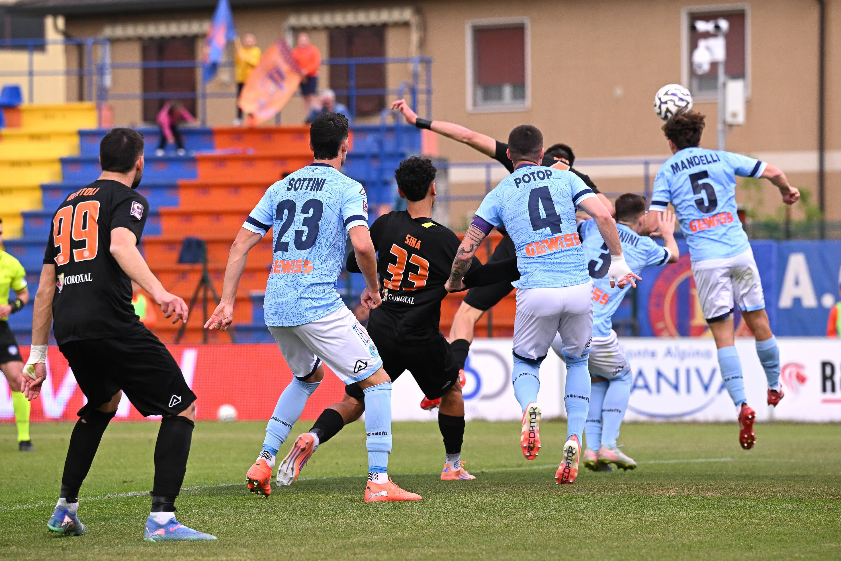 Serie C, gli scatti di Ospitaletto-AlbinoLeffe