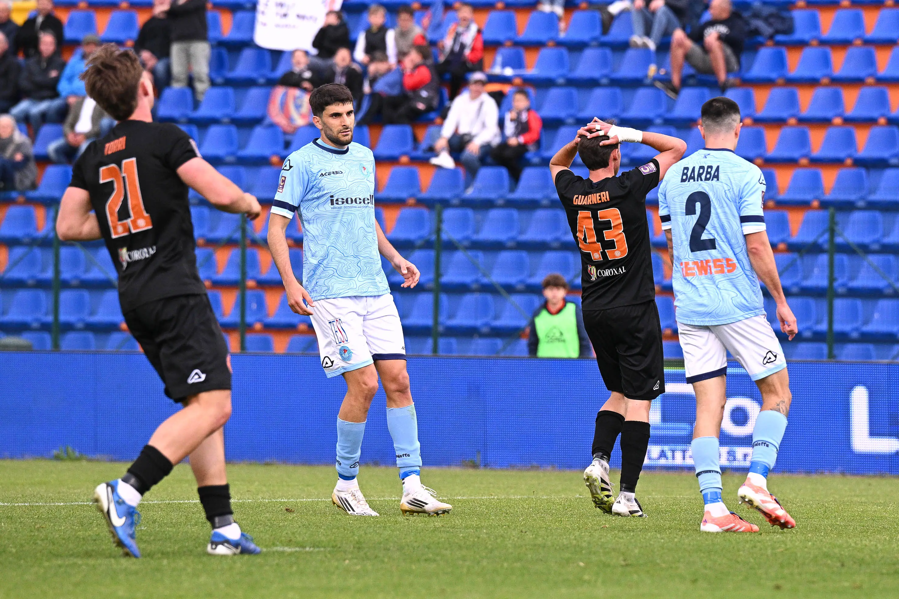 Serie C, gli scatti di Ospitaletto-AlbinoLeffe