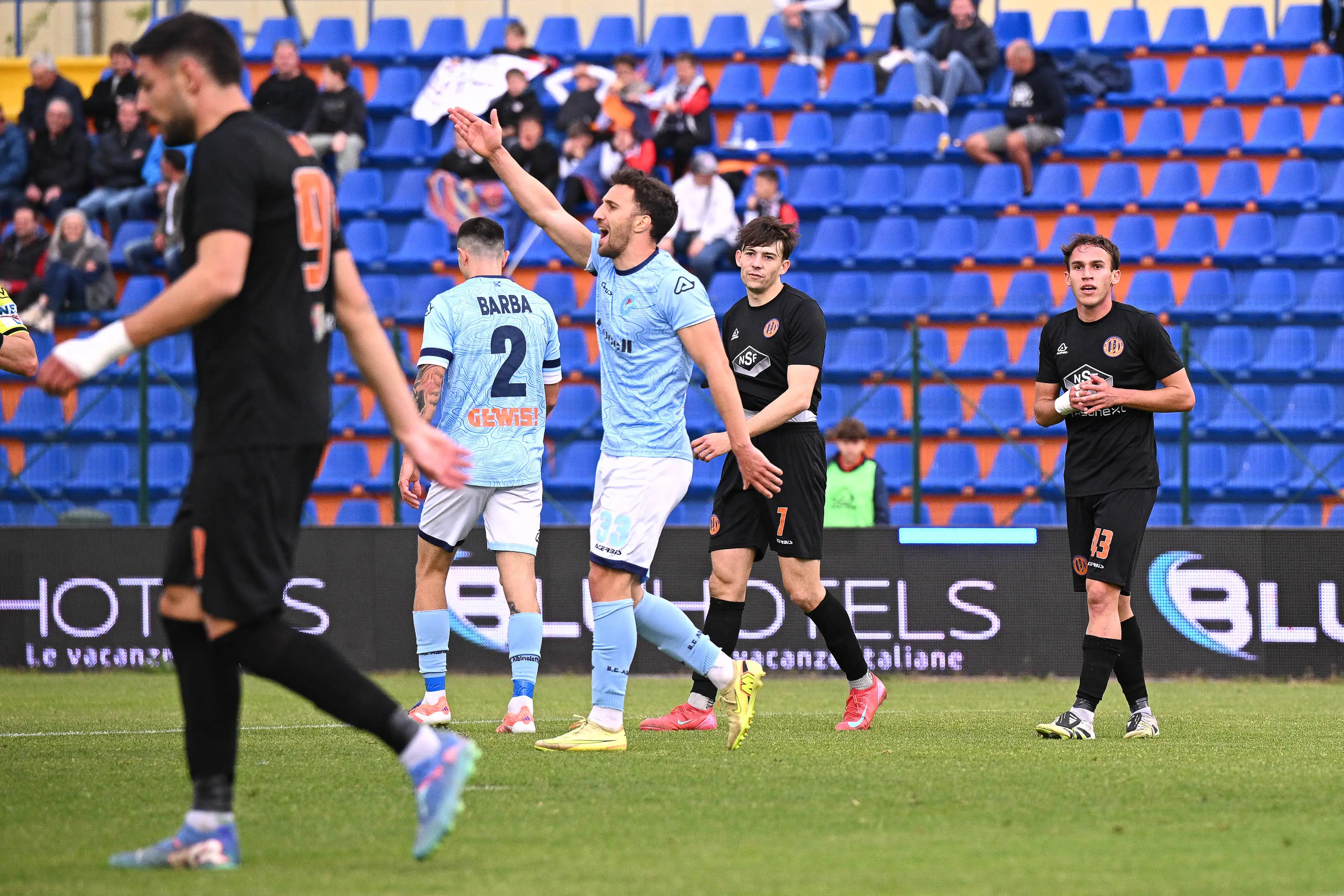 Serie C, gli scatti di Ospitaletto-AlbinoLeffe