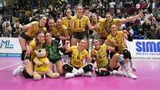 Grande soddisfazione in casa Valsabbina - Foto Lega Volley