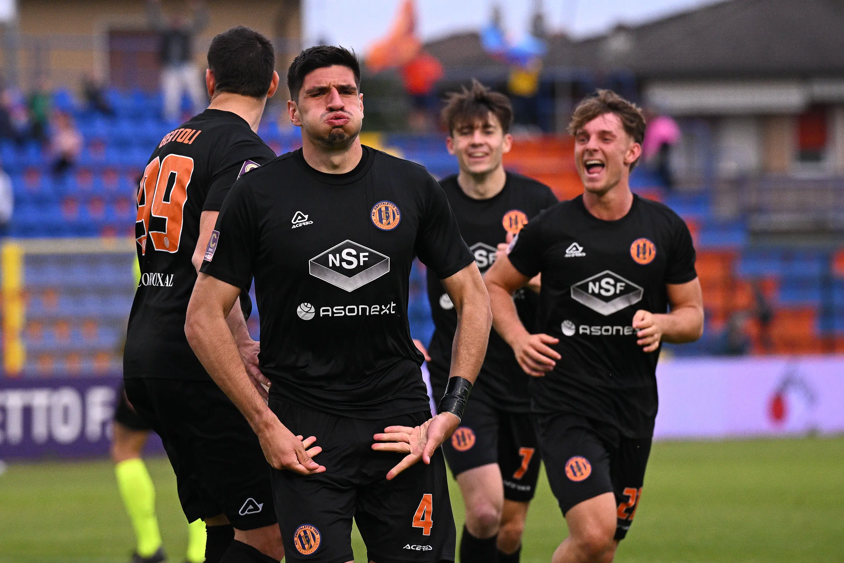 Serie C, gli scatti di Ospitaletto-AlbinoLeffe